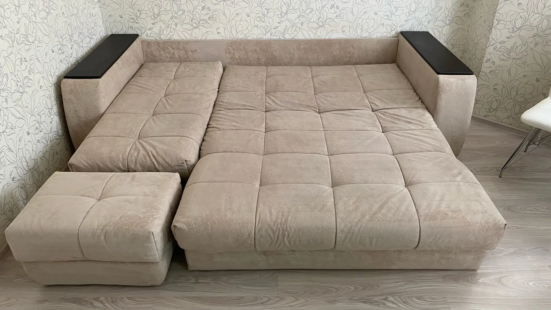 До и после уборки компании Greeny